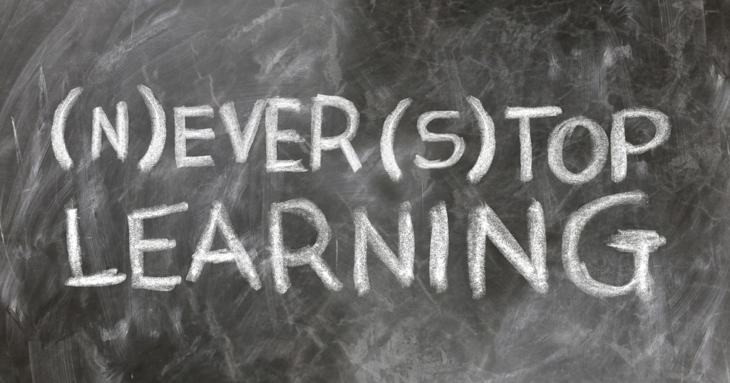 Keep Learning for financial success