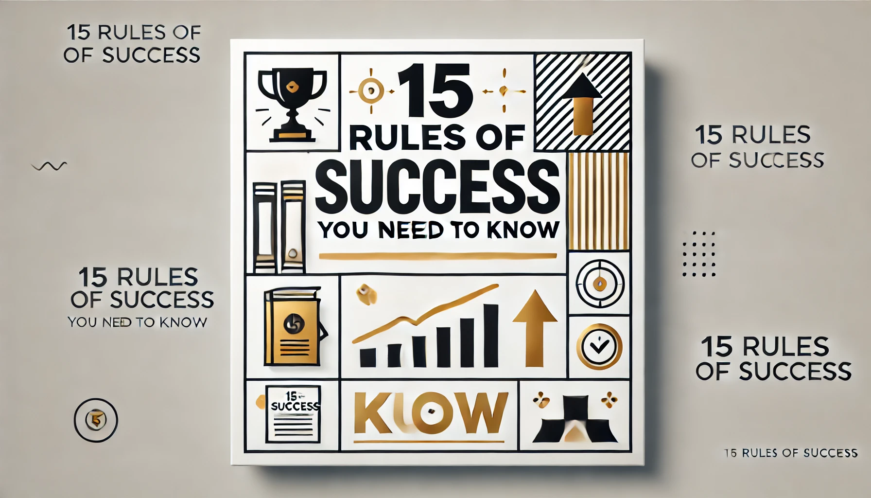 15 Rules of Success You Need to Know